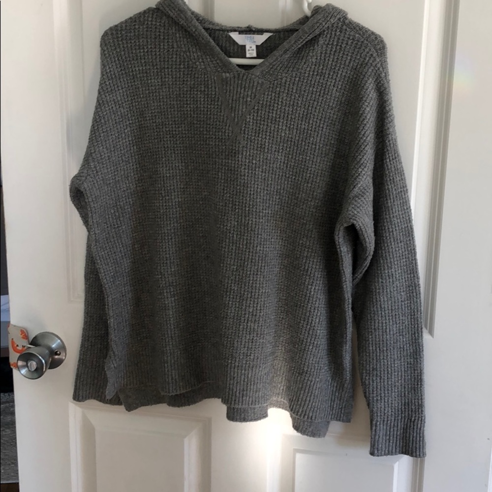 Waffle Knit Hoodie